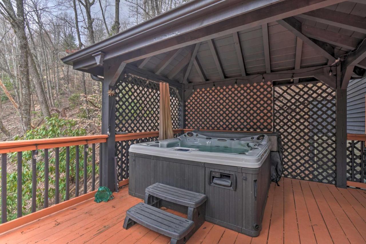 Tree Top Dream Cabin With Hot Tub In Gatlinburg! Villa Eksteriør bilde